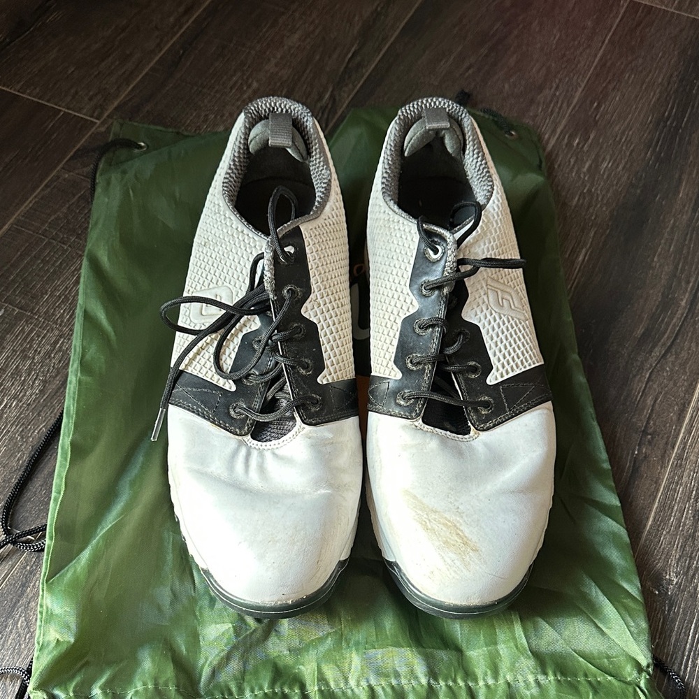FootJoy Black and White Golf Shoes